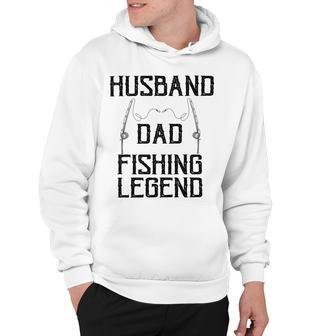 Husband Dad Fishing Legend Funny Fathers Day Father Fishermen Fishing Lovers Fishing V2 Hoodie | Favorety CA