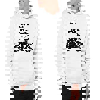 Just A Brat Motorcycle Biker Motorbike Hoodie - Thegiftio