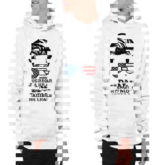 Just A Regular Dad Trying Not To Raise Liberals Fathers Day Hoodie | Seseable UK