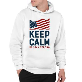 Keep Calm And Stay Strong Tshirt American Tshirt United State Of America Hoodie | Favorety AU