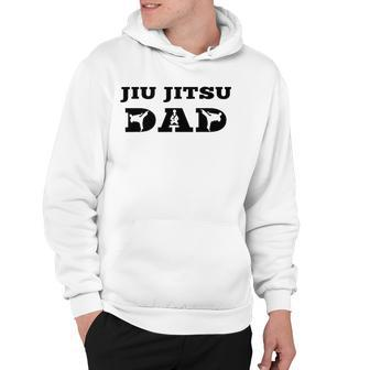 Mens Brazilian Jiu Jitsu Dad Fighter Dad Gift Hoodie | Mazezy