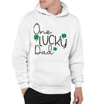 One Lucky Dad Funny St Patrick Day Hoodie | Favorety AU