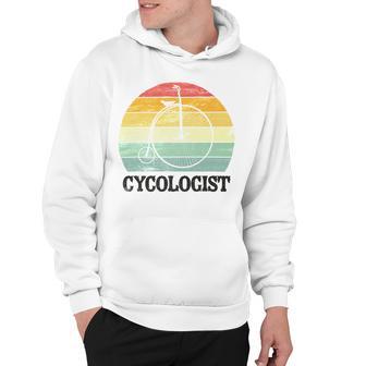 Penny Farthing Cycologist Funny Vintage Biking Cyclogist Cyclist Cycling Road Bike Mtb Hoodie | Favorety UK