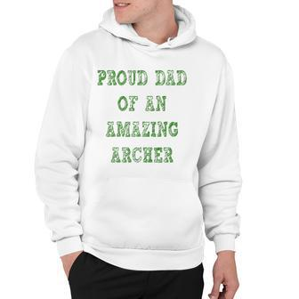 Proud Dad Of An Amazing Archer School Pride Hoodie - Thegiftio UK