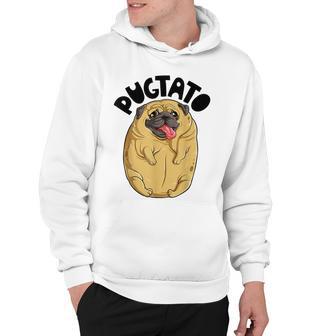 Pugtato Pug Potato Dog Lovers Costume Funny Meme Gifts Hoodie | Favorety UK