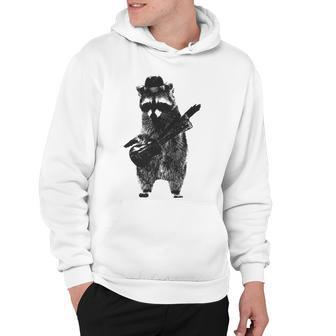 Raccoon Wielding Ukulele Hoodie | Favorety UK