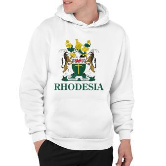 Rhodesia Coat Of Arms Zimbabwe Funny South Africa Pride Gift  Hoodie