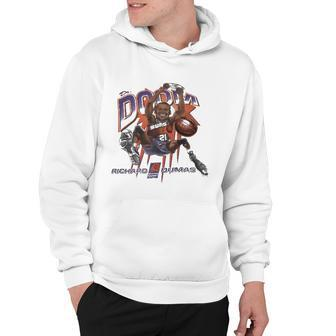 Richard Dumas Dr Doom Retro Phoenix Basketball Hoodie | Mazezy