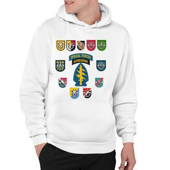 Special Forces Group Airborne Veteran Sfg 4Th Of July Mens Hoodie | Mazezy