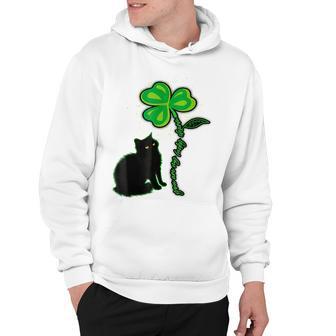 St Patricks Day Black Cat My Lucky Charm Hoodie | Favorety CA