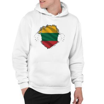 Super Lithuanian Heritage Patriot Proud Lithuania Roots Flag Hoodie | Mazezy