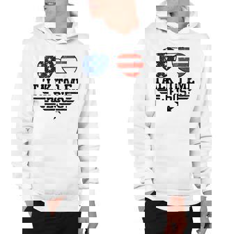 Talk To Me Jesus Glasses Usa Flag Hoodie - Thegiftio