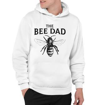 The Bee Dad Beekeeping Father Beekeeper Gift Hoodie | Mazezy
