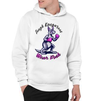 Tough Kangaroos Wear Pink In Support Of Breast Cancer Awareness Hoodie | Favorety DE