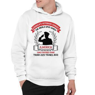 Veterans Day Gifts America’S Veterans Embody The Ideals Upon Hoodie - Monsterry