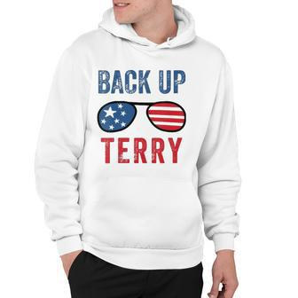 Womens Back Up Terry Put It In Reverse Fireworks Funny 4Th Of July V-Neck Hoodie - Thegiftio UK