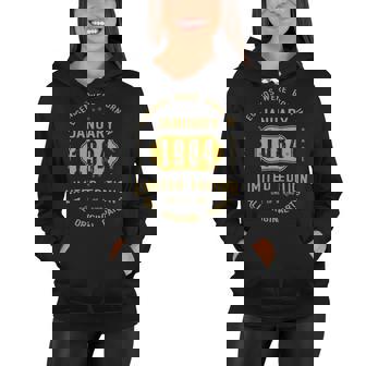 1984 January Birthday Gift 1984 January Limited Edition Women Hoodie - Seseable