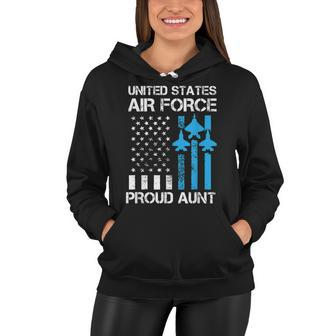 Air Force Us Veteran | Proud Air Force Mom 4Th Of July Women Hoodie - Seseable