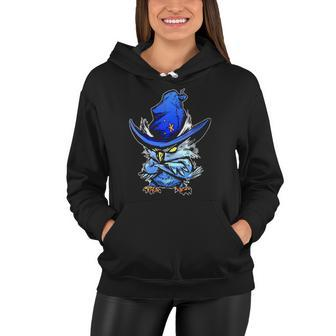 Angry Owl Creepy Cute Design For Witches And Kawaii Women Hoodie | Mazezy