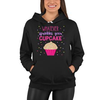 Baking Cute Cupcake Cook Cake Decorator Sprinkles Baker Art Women Hoodie | Mazezy