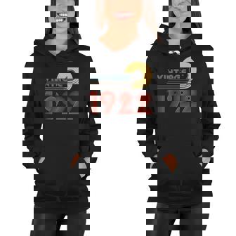 Birthday 365 Vintage 1922 100Th Birthday Gift 100 Years Old Women Hoodie | Mazezy