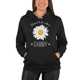 Blessed To Be Called Gammy Cute Daisy Flower Mothers Day Women Hoodie | Mazezy