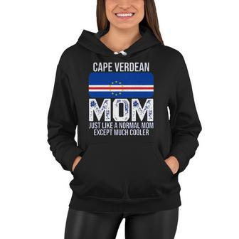 Cape Verdean Mom Cape Verde Flag Design For Mothers Day Women Hoodie | Mazezy UK
