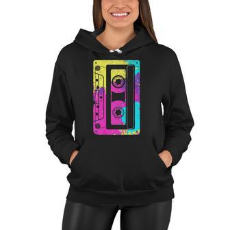 Cassette Tape Mixtape 80S And 90S Costume Women Hoodie | Mazezy