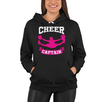Cheer Captain Cheerleader Cheerleading Lover Gift Women Hoodie | Mazezy