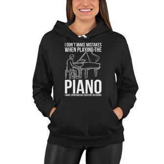 Classical Music Pianist Piano Musician Gift Piano Women Hoodie | Mazezy