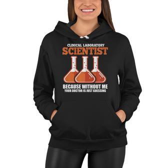 Clinical Laboratory Scientist Medical Science Lab Technician Women Hoodie | Mazezy