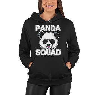 Cool Panda Squad I Panda Bear Gift Women Hoodie | Mazezy