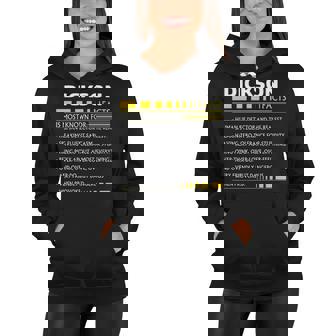 Dickson Name Gift Dickson Facts V2 Women Hoodie - Seseable