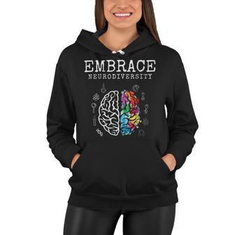 Embrace Neurodiversity Funny V2 Women Hoodie | Favorety AU