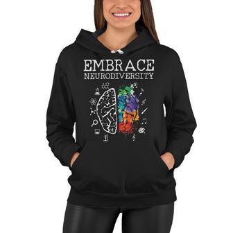 Embrace Neurodiversity Funny V5 Women Hoodie | Favorety AU