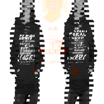 Foreman Name Gift If Foreman Cant Fix It Were All Screwed Women Hoodie - Seseable