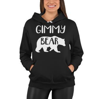 Gimmy Grandma Gift Gimmy Bear Women Hoodie - Seseable