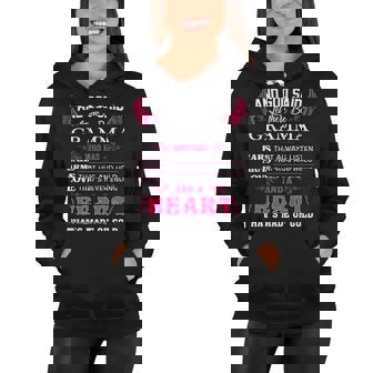 Gramma Grandma Gift And God Said Let There Be Gramma Women Hoodie | Seseable UK