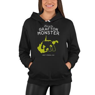 Home Of The Grafton Monster West Virginia Usa Women Hoodie | Mazezy