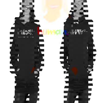 Human Lgbt Gift Lesbian Pride Gay Pride Lgbt Pride Women Hoodie | Mazezy