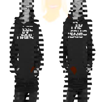 I Love Ceramics Funny Saying Novelty Humor Sarcastic Women Hoodie - Thegiftio