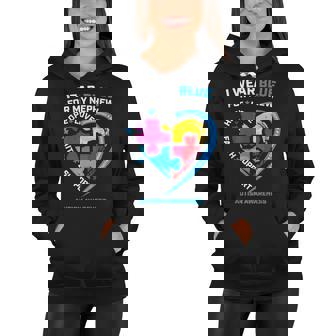 I Wear Blue For My Nephew Autism Awareness Gifts Uncle Aunt Women Hoodie - Thegiftio