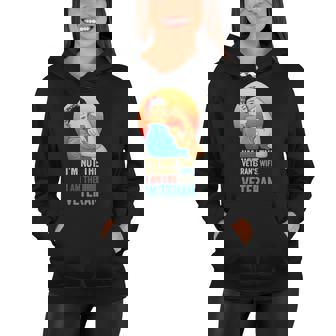 Im Not The Veterans Wife Im The Veteran Veterans Day Women Hoodie | Mazezy