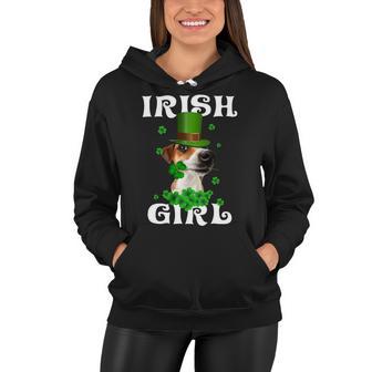 Jack Russell Terrier Patricks Day For Dog Lovers Women Hoodie | Favorety AU