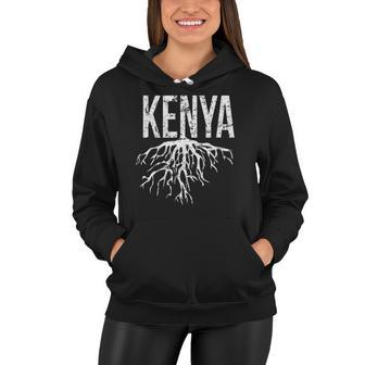 Kenya Roots Distressed Design Kenya Lover Gift Women Hoodie | Mazezy
