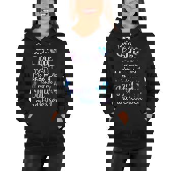 Lollie Grandma Gift Being A Lollie Doesnt Make Me Old Women Hoodie | Seseable UK