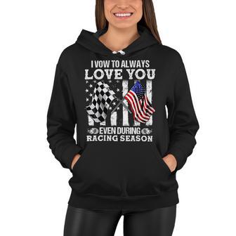 Love You During Racing Season Women Hoodie | Favorety