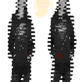 Melanoma Awareness Grey Sunflower Hummingbird Women Hoodie - Thegiftio