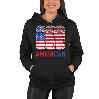 Mens American 4Th Of July Patriotic Usa Flag Merica Bbq Cookout Women Hoodie - Seseable