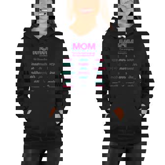 Mothers Day Gift For Mom In Multiple Languages Women Hoodie | Mazezy